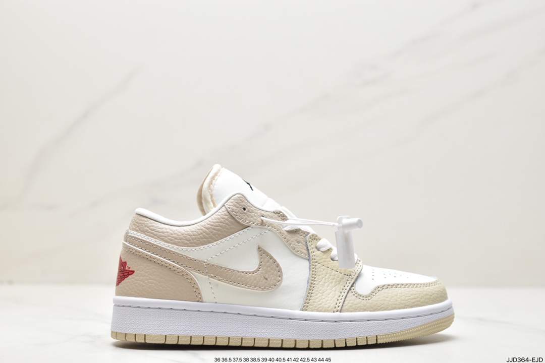 130 Air Jordan 1 Low 帆白黄 AJ1 乔1 乔丹系列低帮休闲运动板鞋 FB7168-121