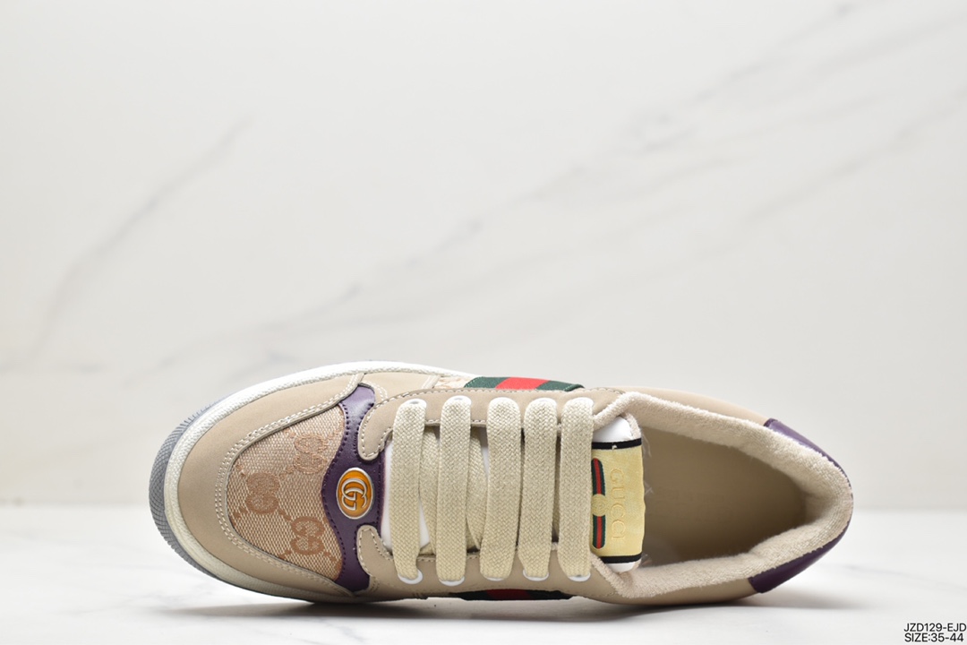 Gucci Distressed Screener sneaker small dirty shoes series