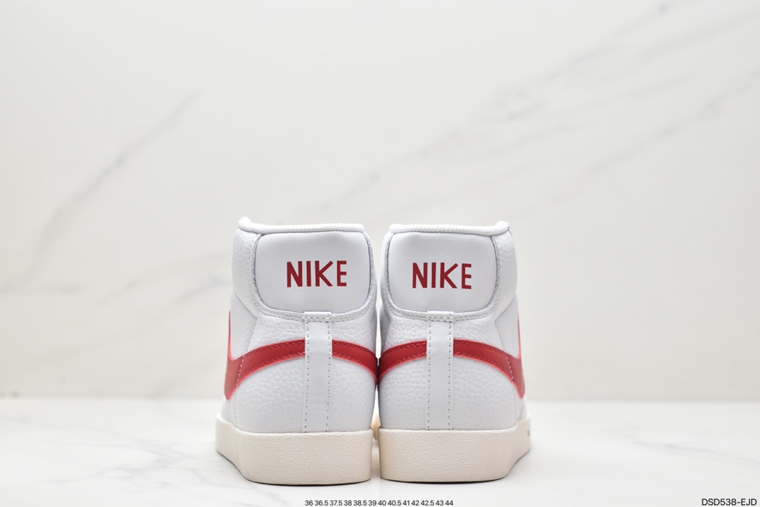 100 Nike Blazer Mid Retro 开拓者皮面高帮板鞋 AV9375-106