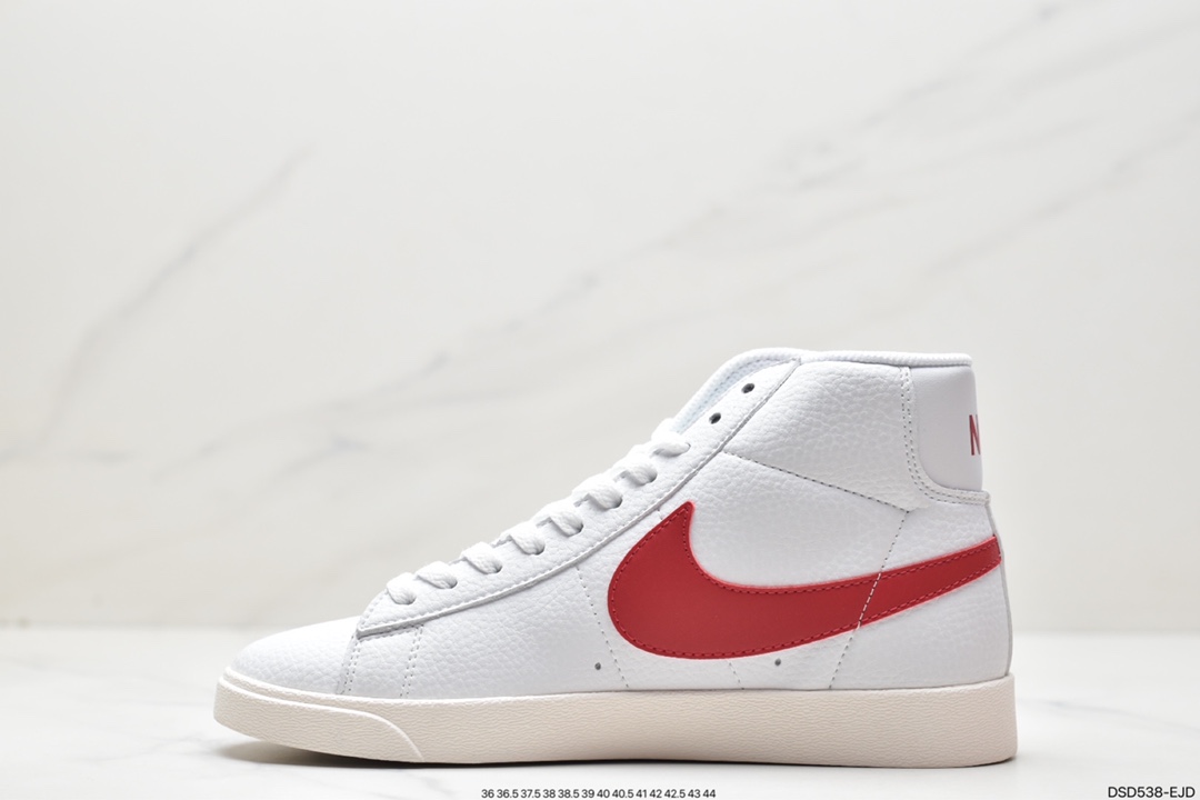 100 Nike Blazer Mid Retro 开拓者皮面高帮板鞋 AV9375-106