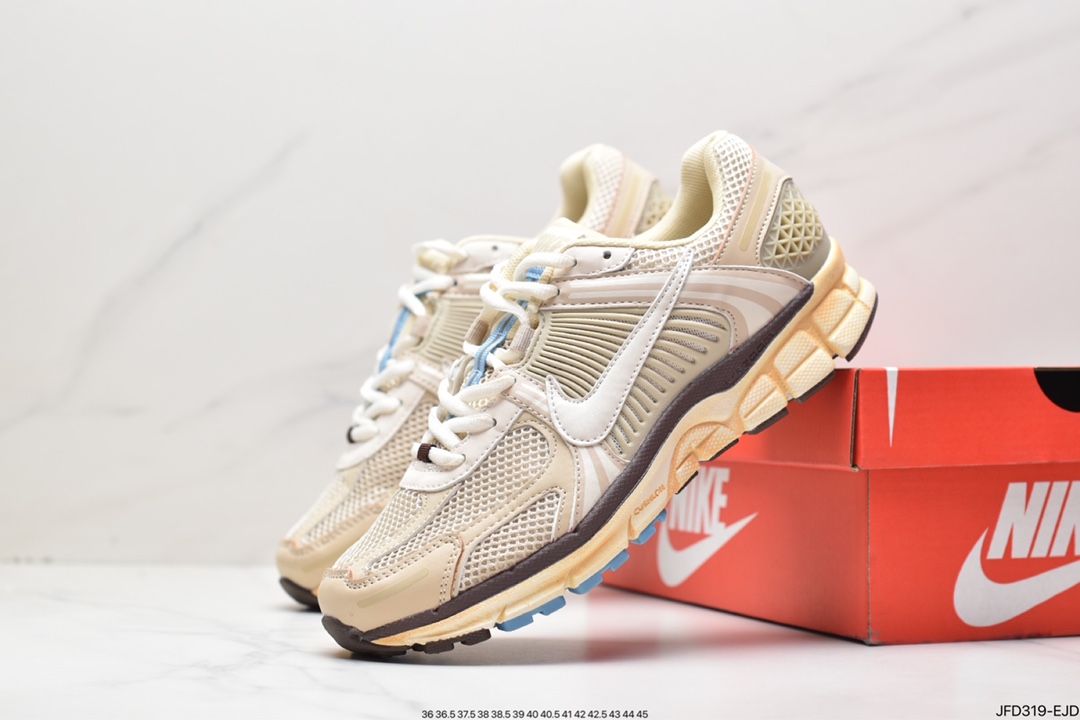170 耐克Nike Zoom Vomero 5 SP”Vast Grey/Sail”马拉松复古跑五代休闲运动慢跑鞋 FB8825-111