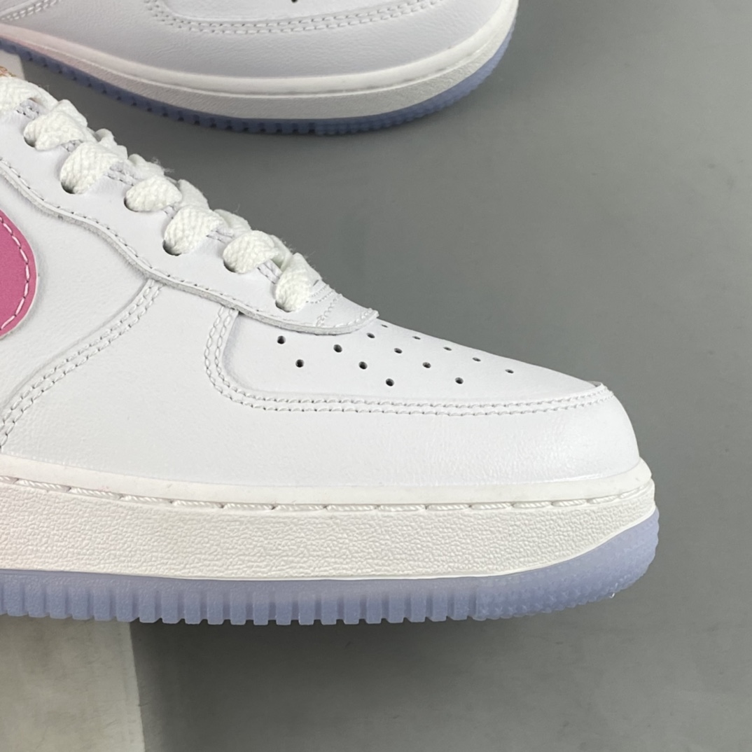 P200 Nike Air Force 1'07 Low 渐变白粉色休闲板鞋 FD0778-100