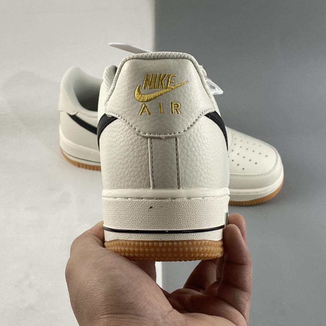 P240 Nike Air Force 1'07 Low 奶油黑 空军一号低帮休闲板鞋 ML2022-116
