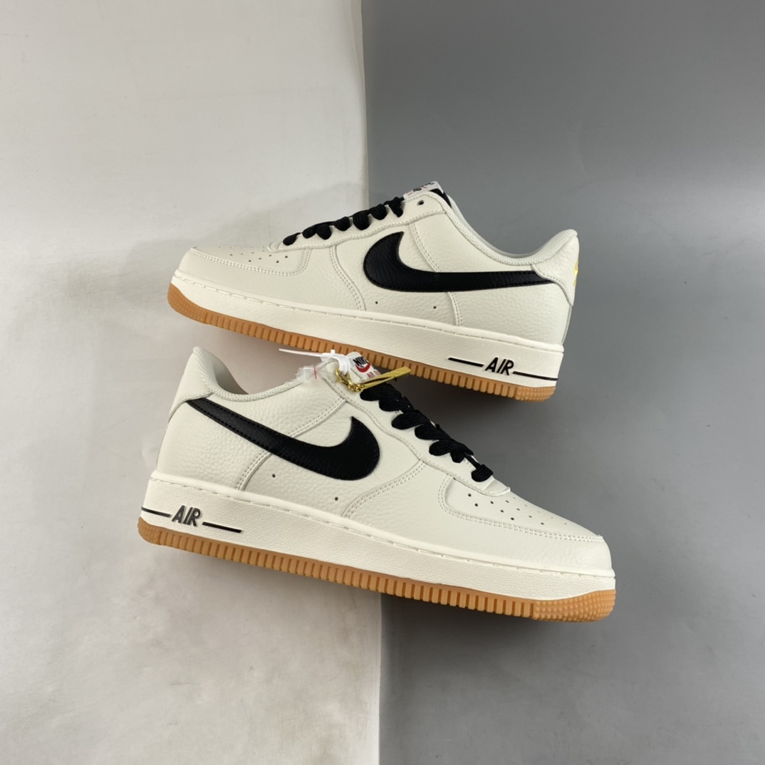 P240 Nike Air Force 1’07 Low 奶油黑 空军一号低帮休闲板鞋 ML2022-116
