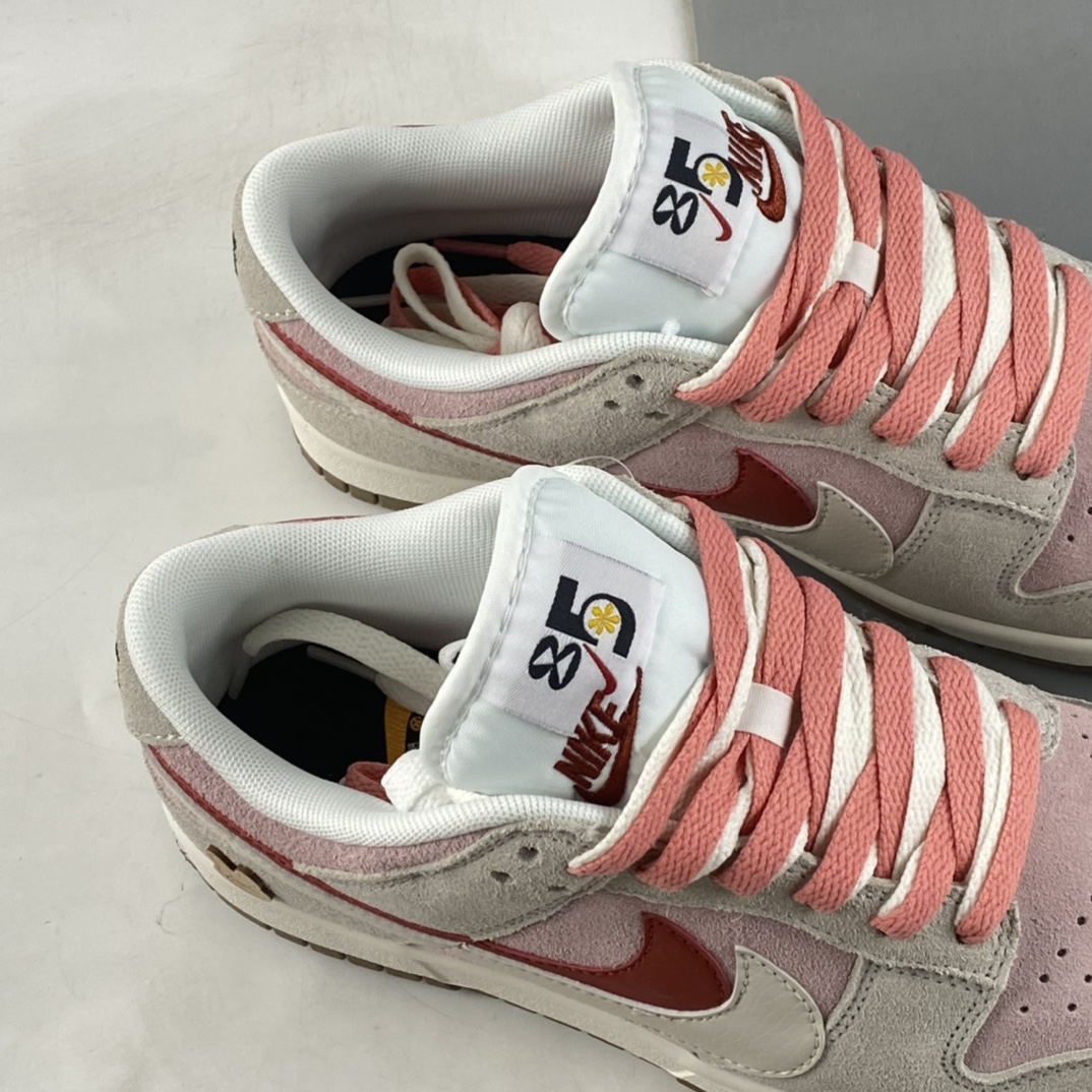 P260 Nike SB Dunk Low SE”85 Double Swoosh/Grey/Pink/Rabbit” 扣篮系滑板板鞋DO9457-110