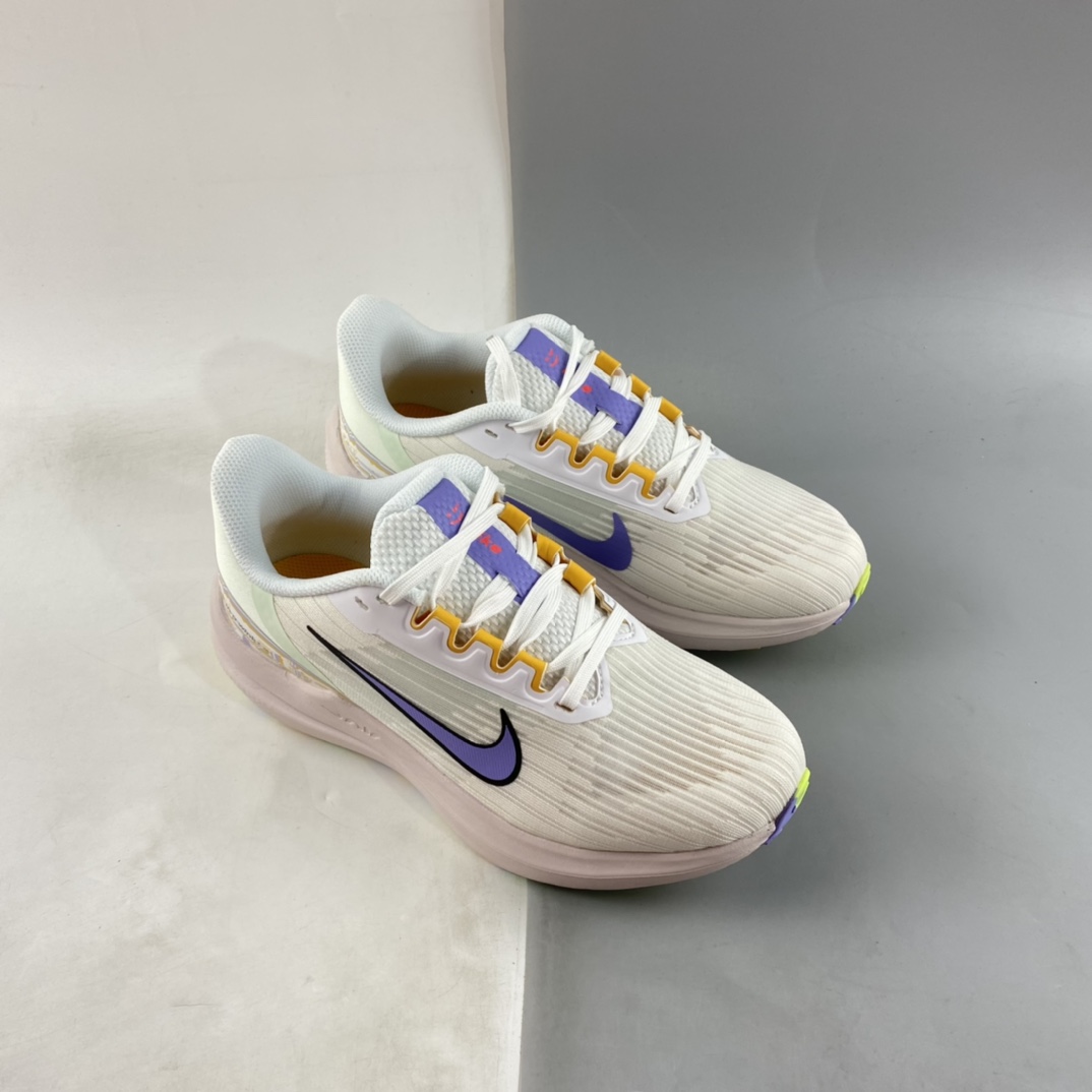 P160 Nike Air Zoom Winflo 9 V9登月网面透气跑步鞋 DR8802-100