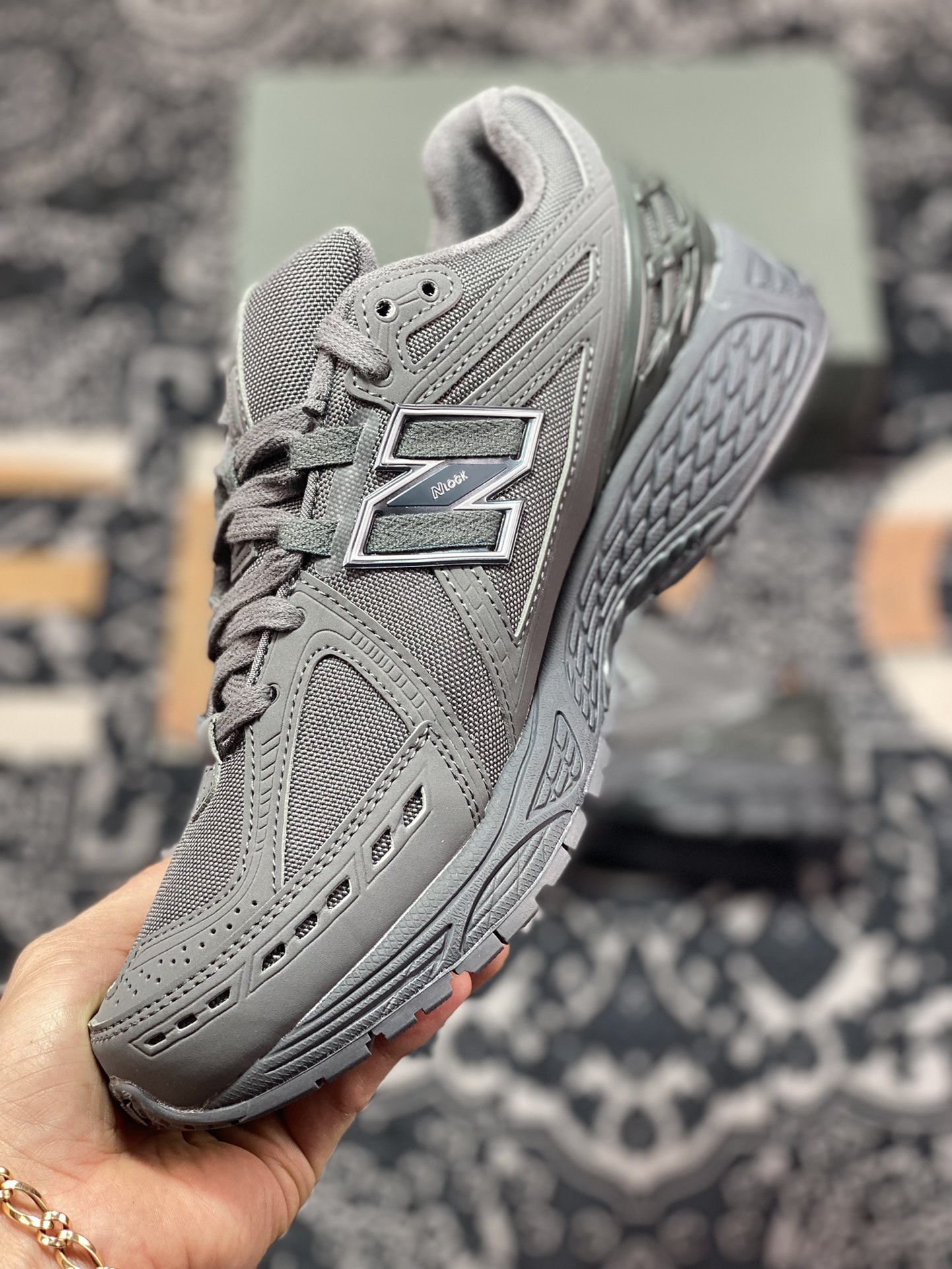 NBNew Balance M1906R series retro dad style casual sports jogging shoes ”mesh carbon gray” M1906RU