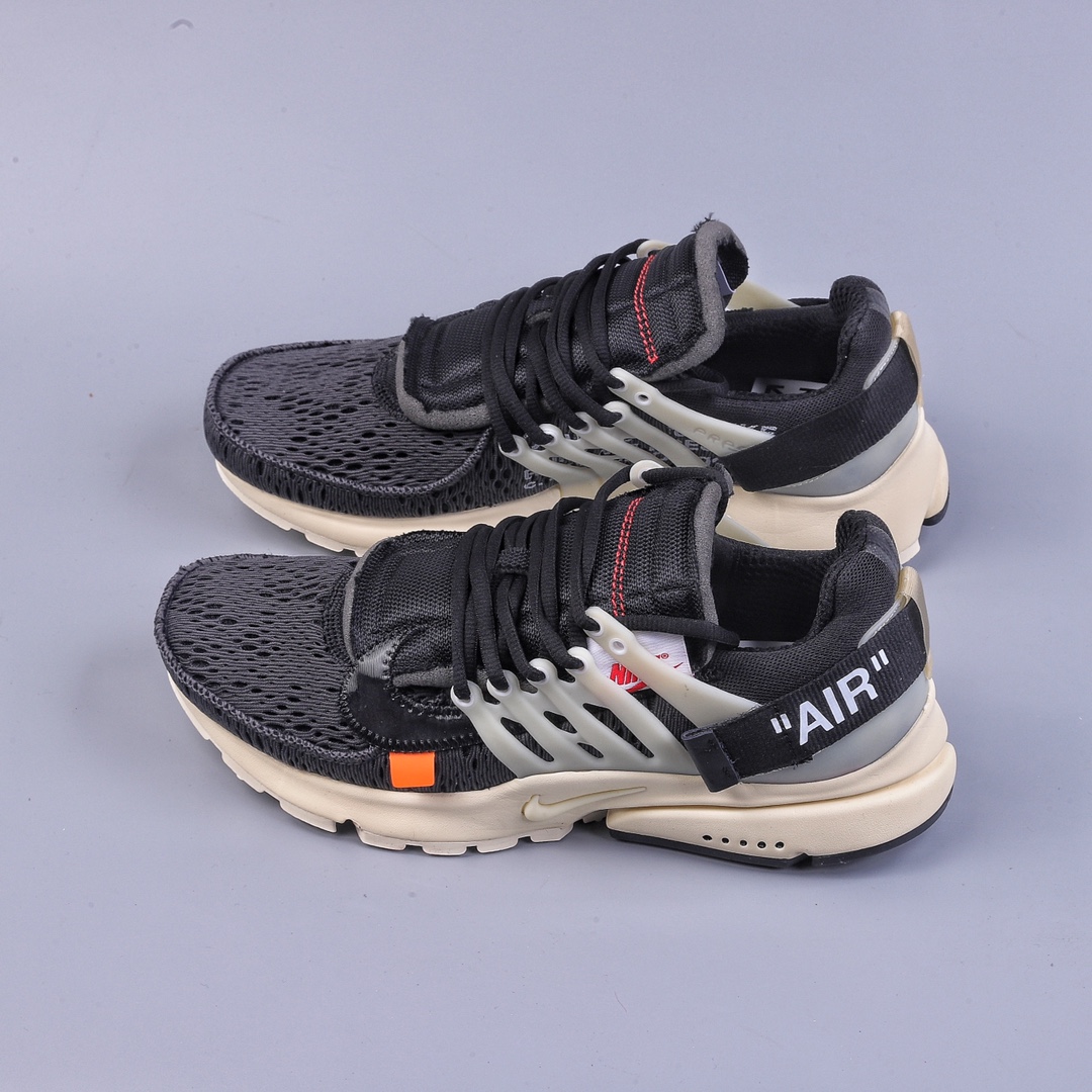 Off-White x Nike Air Presto 一代耐克王休闲运动百搭慢跑鞋 AA3830-001