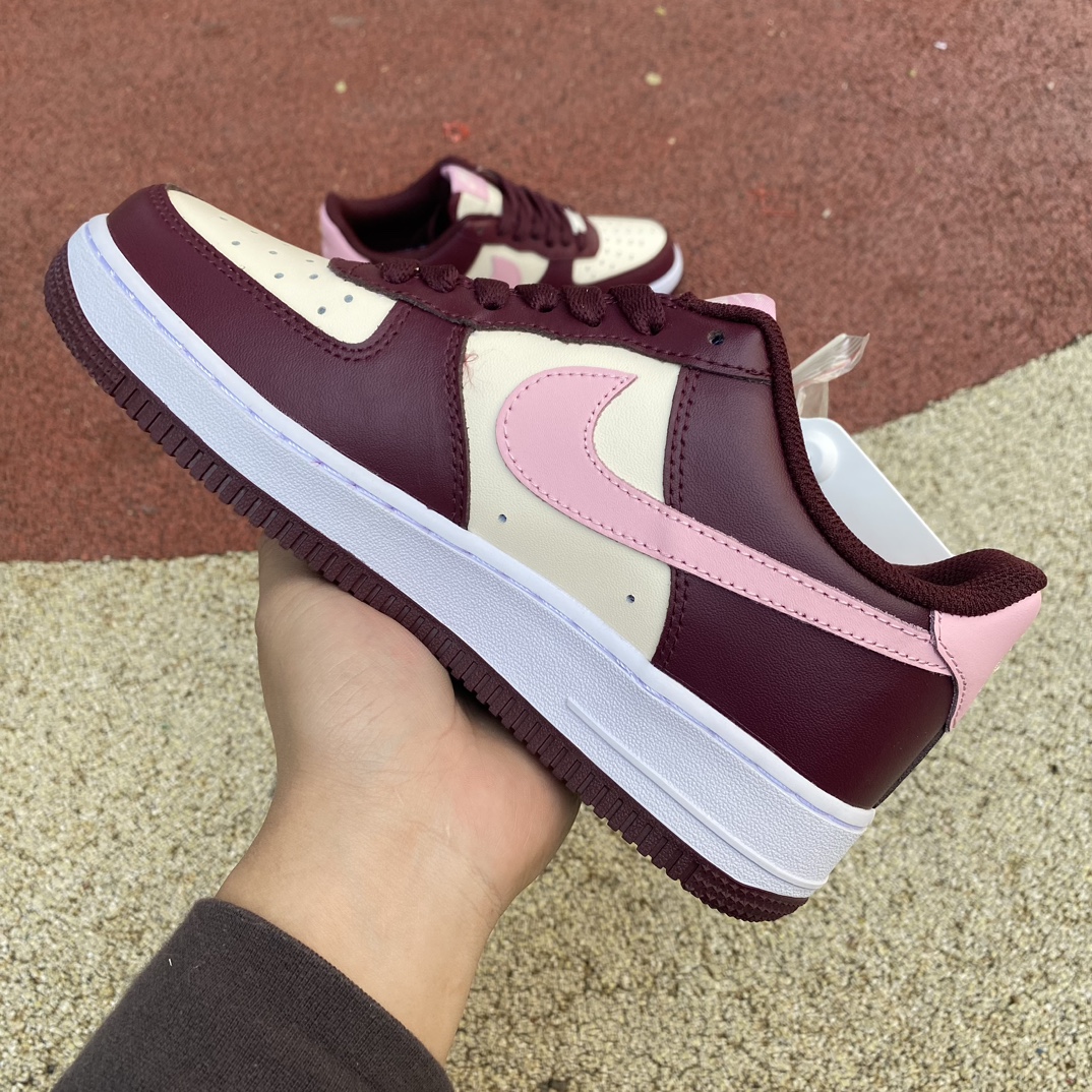 AF1白粉酒红low尺码36-45N