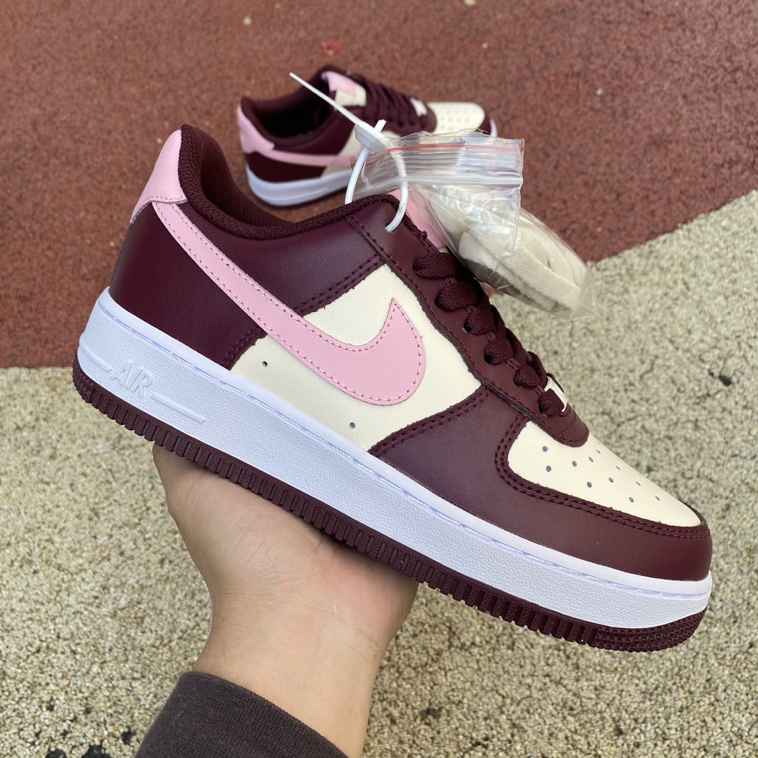 AF1白粉酒红low尺码36-45N