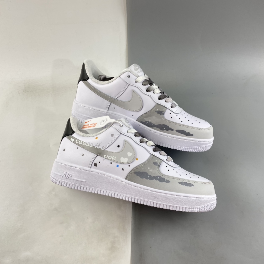 Nike Air Force 1'07 Low cloud color Air Force 1 low-top casual sneakers CW2288-312