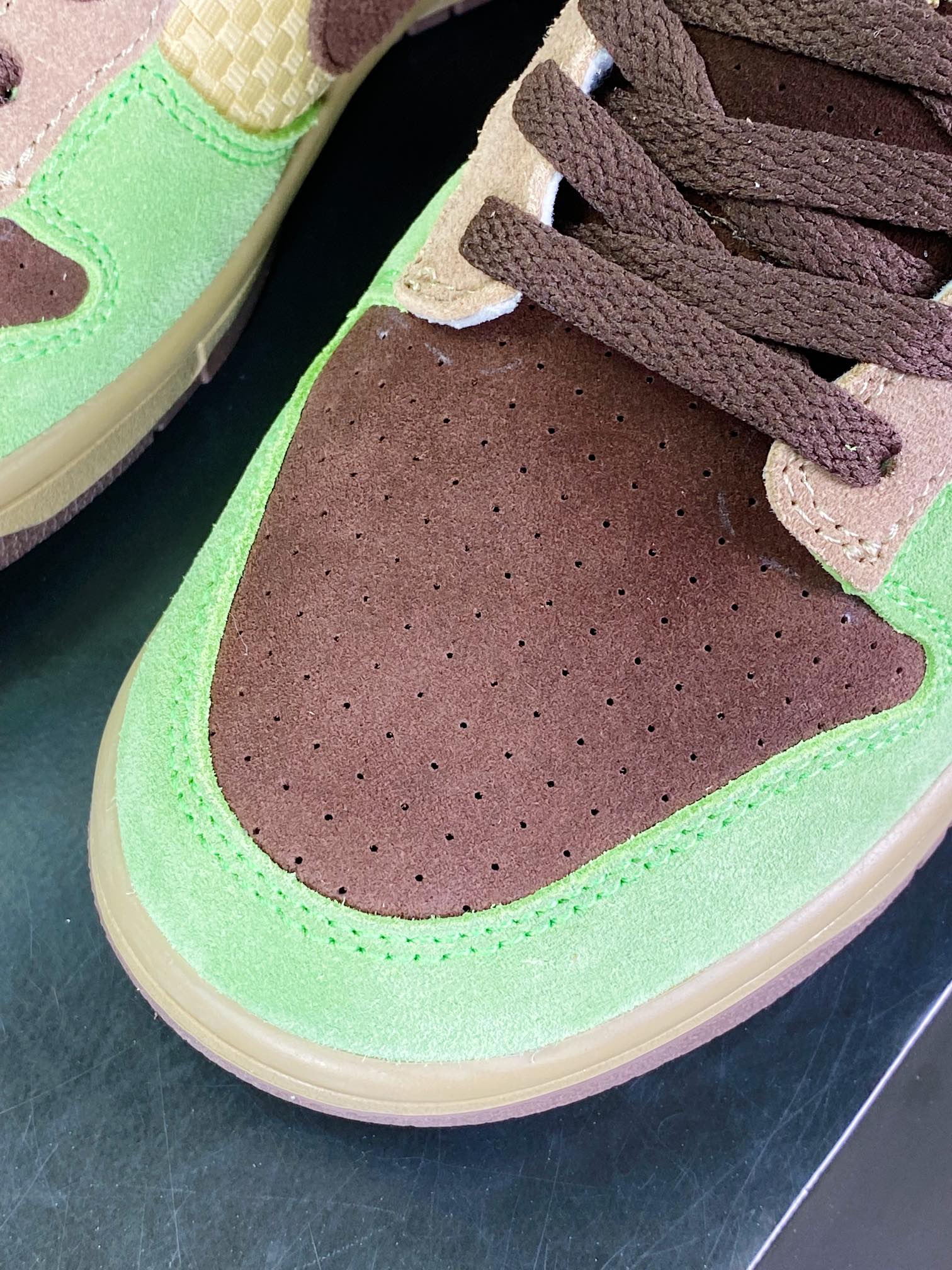 280 Kickshawaii x 【Nike】 SB Dunk Low”Aloha”扣篮系板鞋“夏威夷绿棕卡其”310661-221