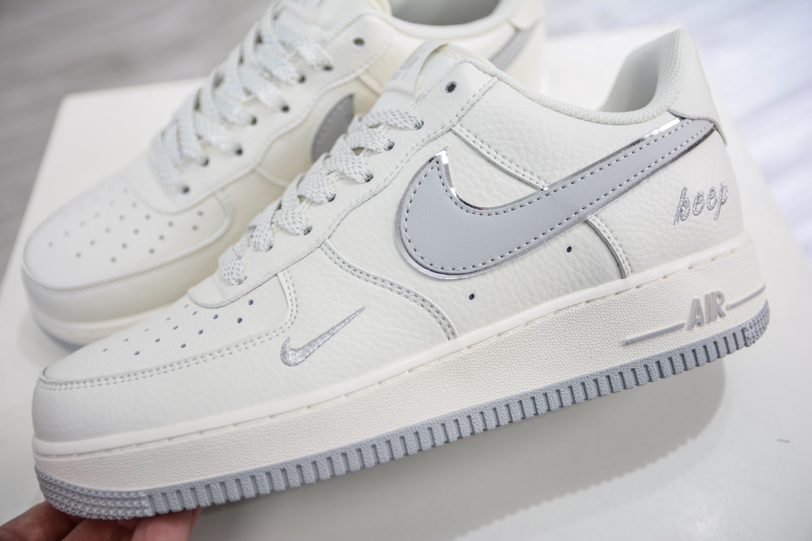 Air Force 1 '07 Low 灰银小勾 BM1996-033