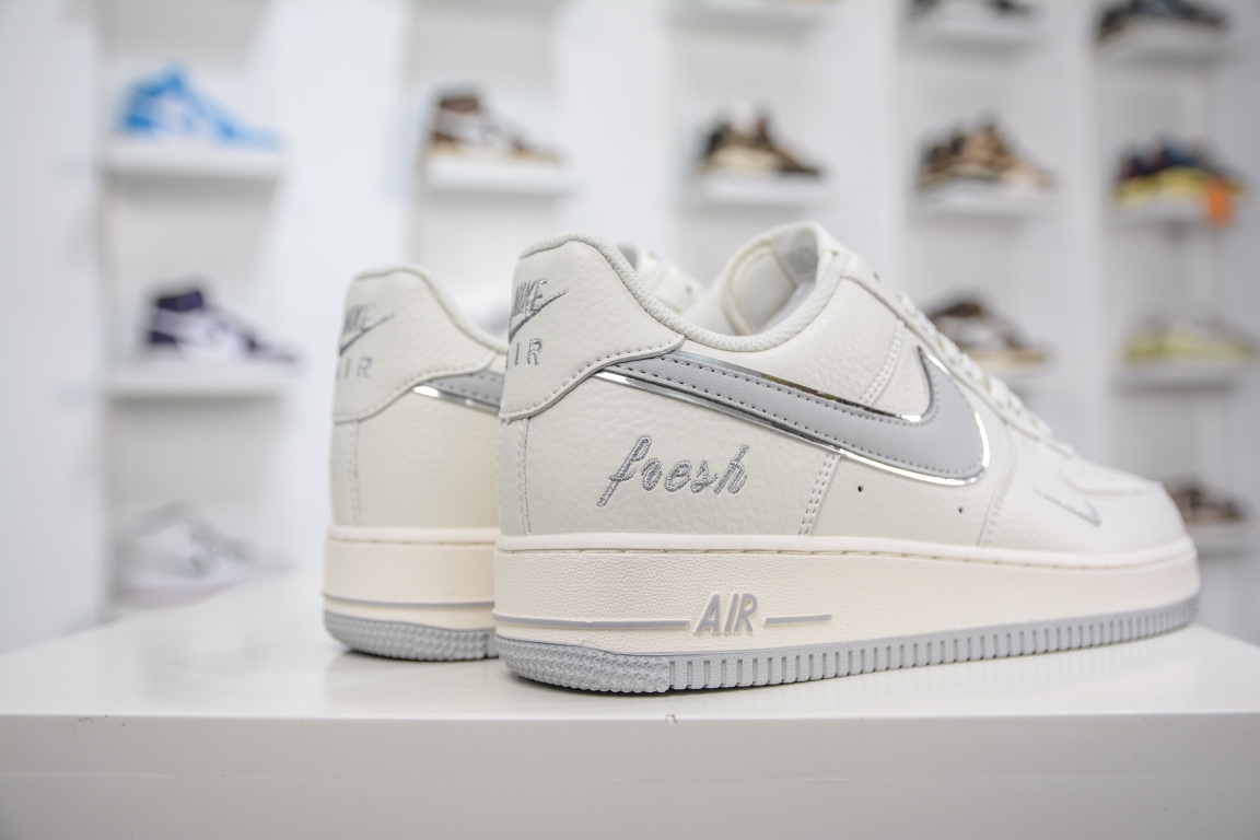 Air Force 1 '07 Low 灰银小勾 BM1996-033