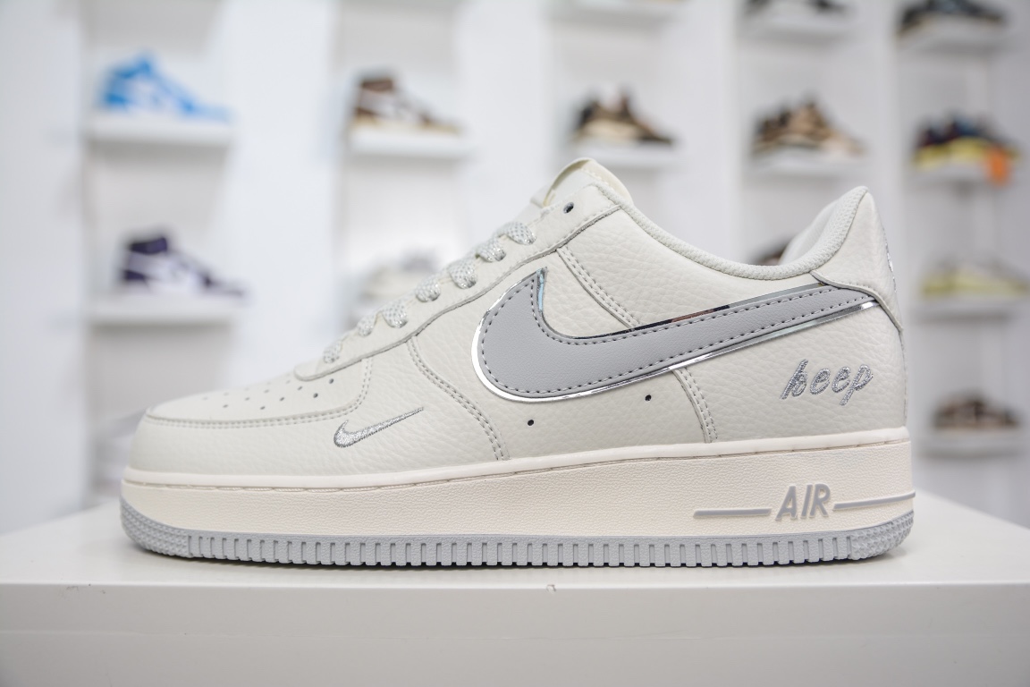 Air Force 1 ’07 Low 灰银小勾 BM1996-033