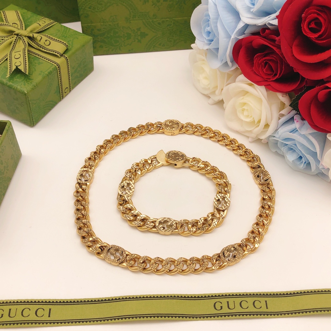 古驰 Gucci 高定典藏高定典雅奢华珠宝首饰项链手链戒指 #0BFDE6B2 8