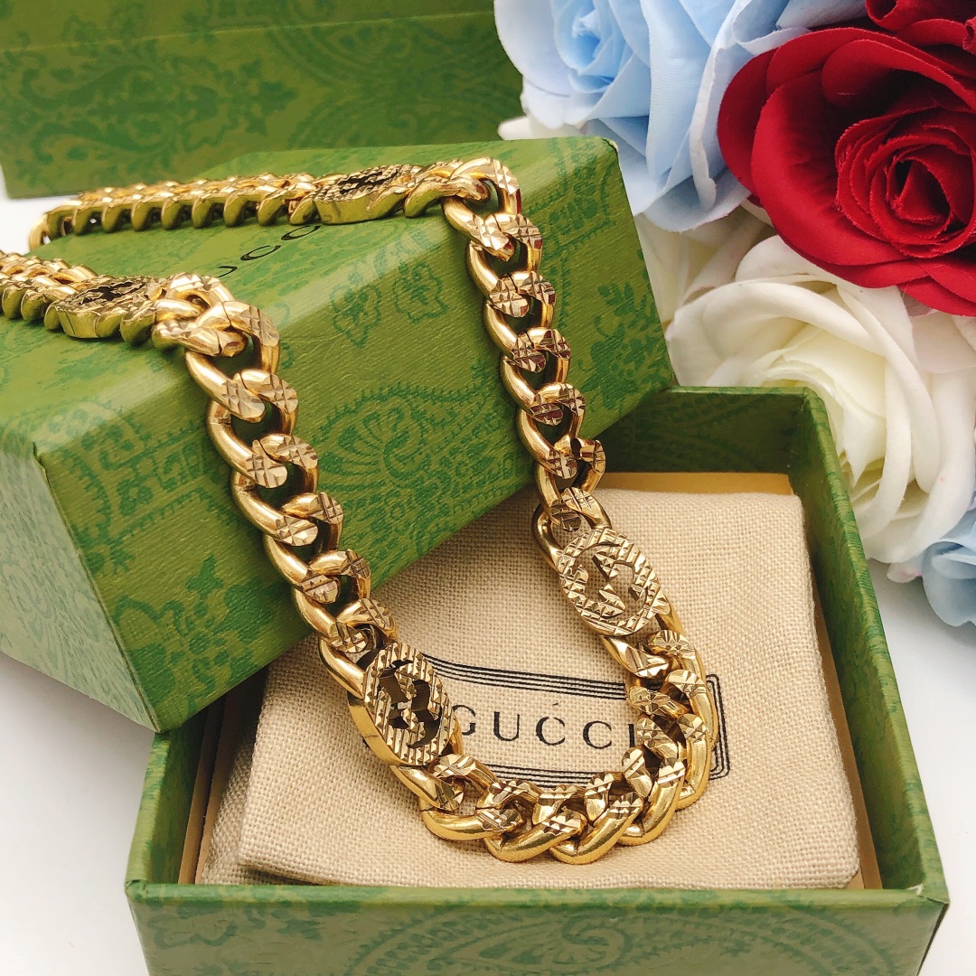 古驰 Gucci 高定典藏高定典雅奢华珠宝首饰项链手链戒指 #0BFDE6B2 3