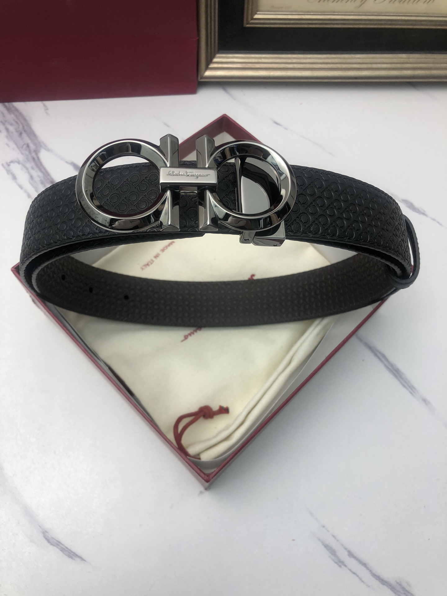 Ferragamo Luxury Designer Handbag Shoulder Crossbody Bag crafted in