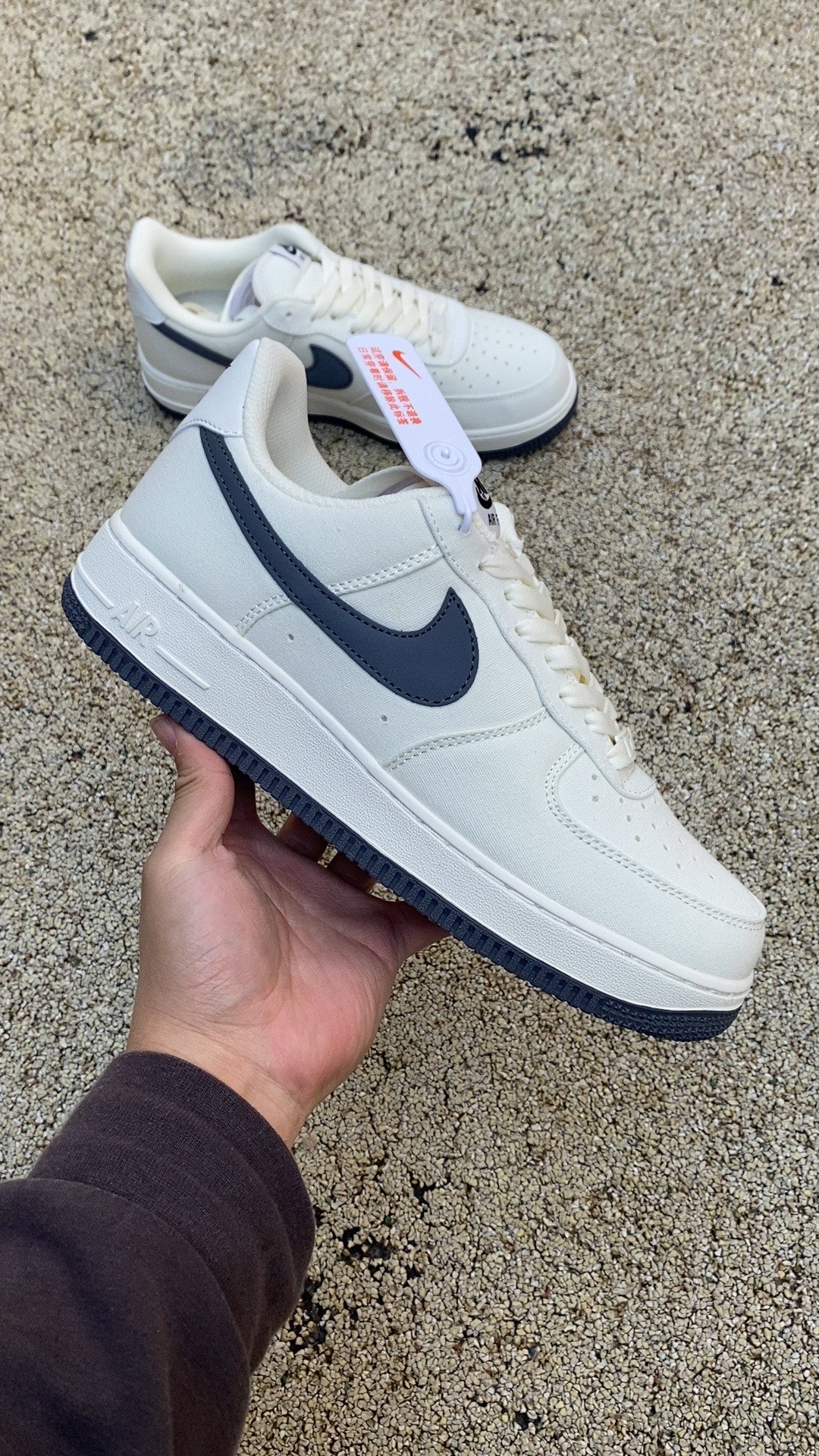 AF1白蓝布面low尺码36-45N