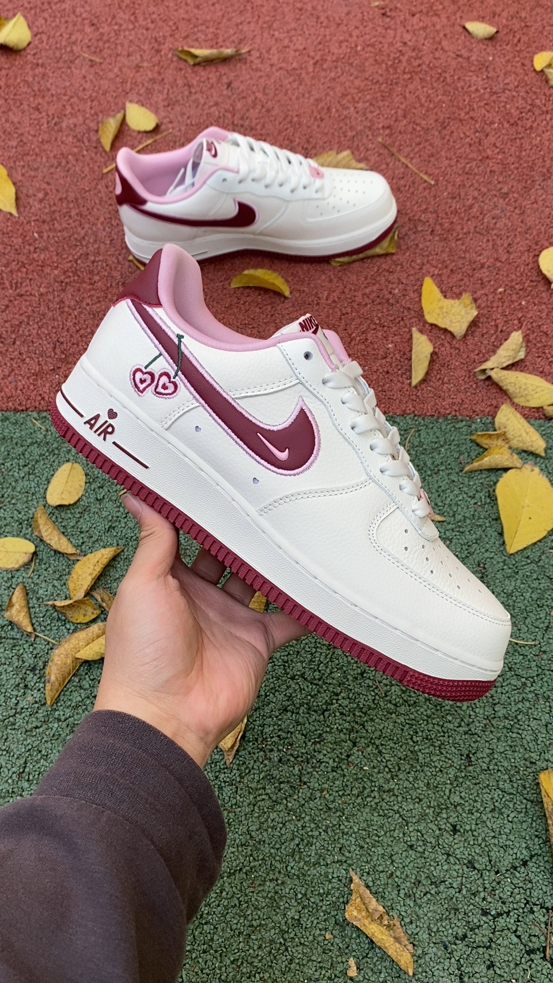 AF1白粉红樱桃low尺码36-45