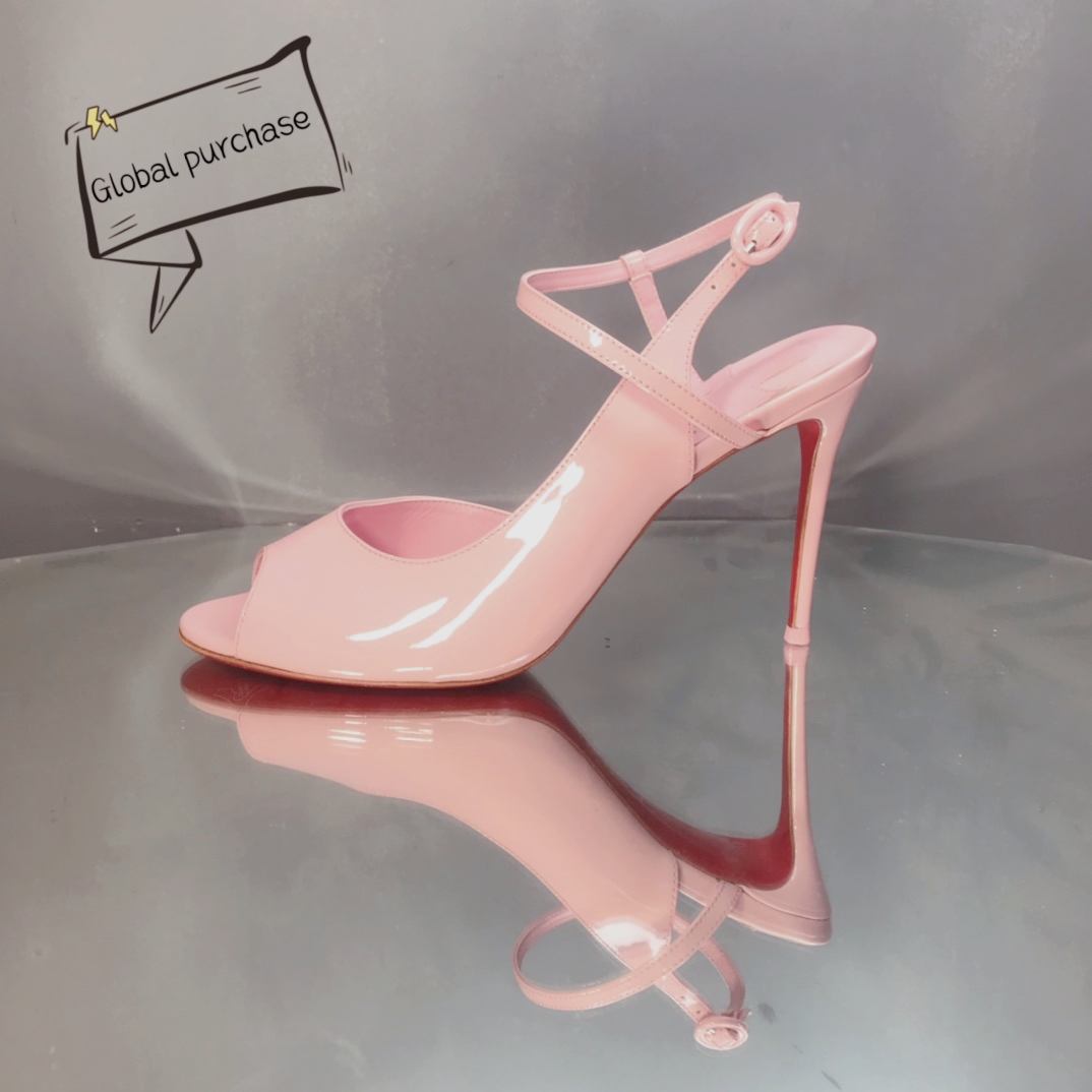 NO:100668,High-end custom sandal classic series!  H10Cm, size 34-42.9050-058 fluorescent powder slim sticky sheepskin, official website synchronization standard European code. Reference:9050-058 Color:pink/pink Material:patent Lining:goat leather Heel height:10Cm Sole:leather sole Size:EUR 34-42 (US 4-11):,,christian louboutin,sandals,sheepskin19860909高端订制 凉鞋精典款系列！ H10Cm,尺码34-42码.9050－058荧光粉柒皮粘羊皮里,官网同步 标准欧码. Reference:9050-058 Color:pink/pink Material:patent Lining:goat leather Heel heigh:10Cm Sole:leather sole Size:EUR 34－42（US 4一11) :,,christian louboutin,sandals,sheepskin,Women's Shoes