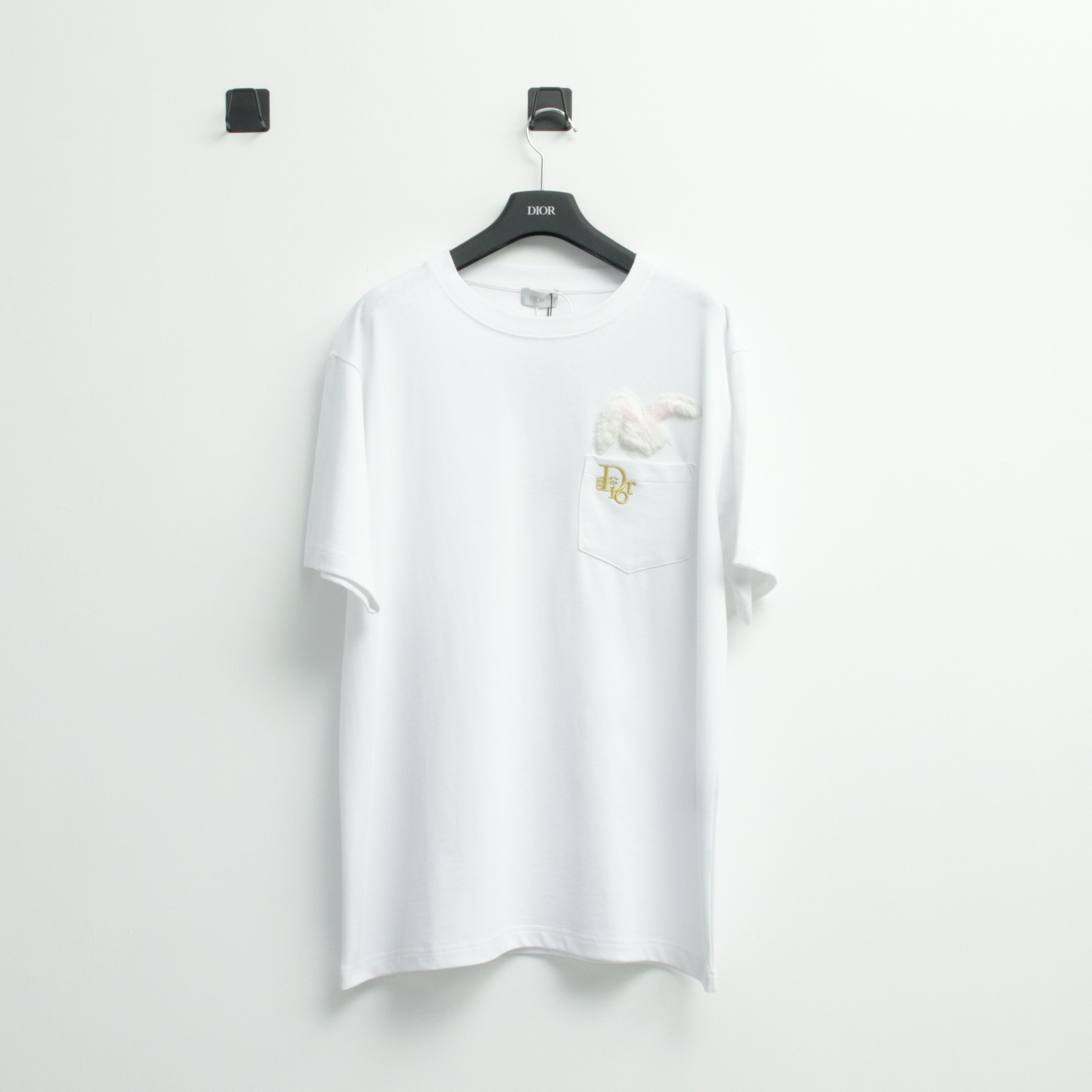 디올 자수 프린트 코튼 반팔 티셔츠 748 Dior T Shirt