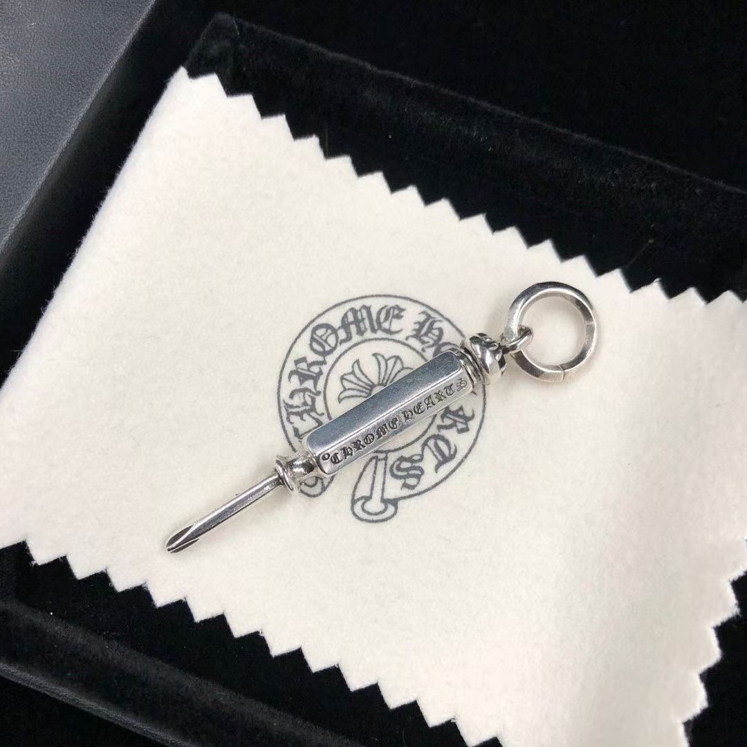 Chrome Hearts Chorme Hearts 克罗心 螺丝刀梵文吊坠项链