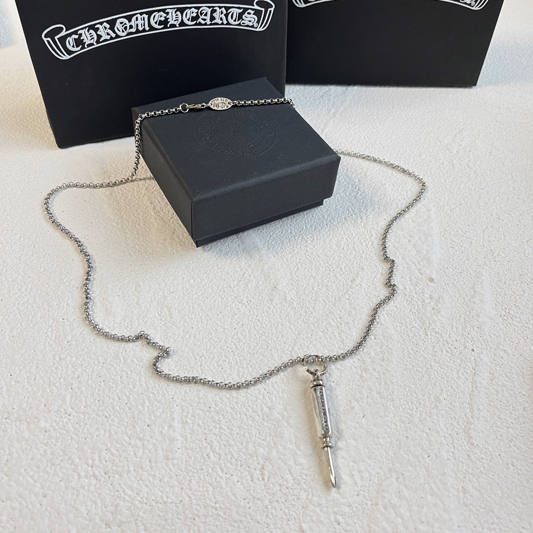 Chrome Hearts Chorme Hearts 克罗心 螺丝刀梵文吊坠项链
