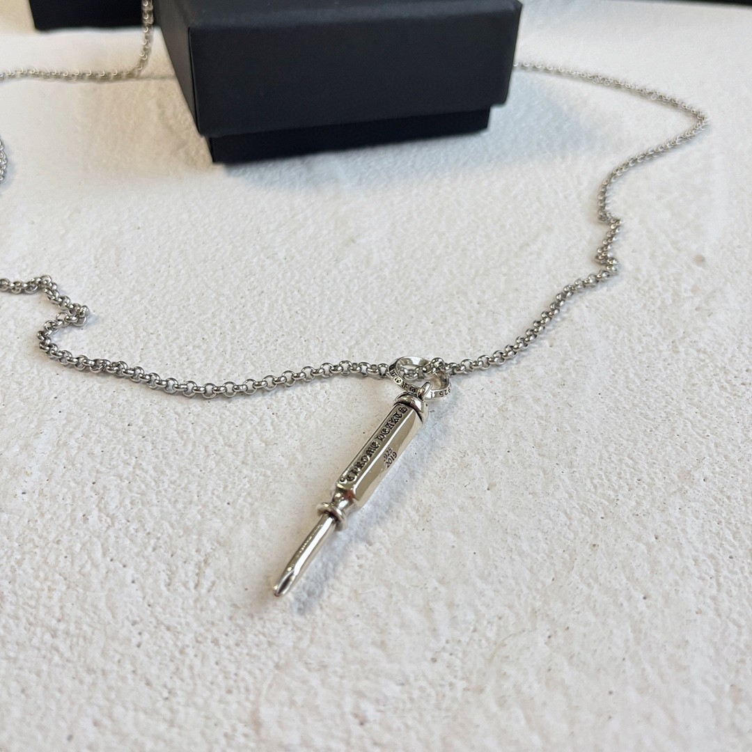 Chrome Hearts Chorme Hearts 克罗心 螺丝刀梵文吊坠项链