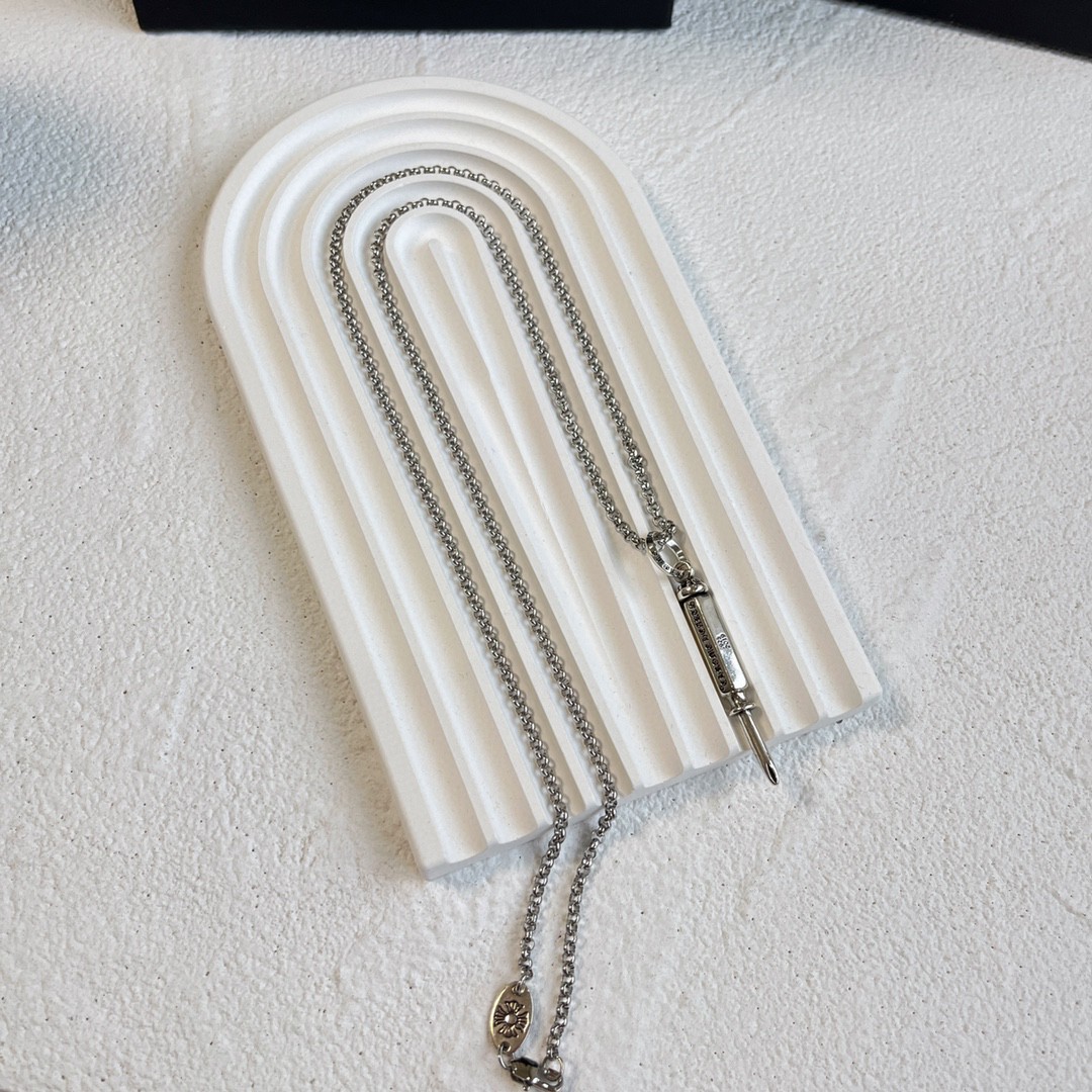 Chrome Hearts Chorme Hearts 克罗心 螺丝刀梵文吊坠项链