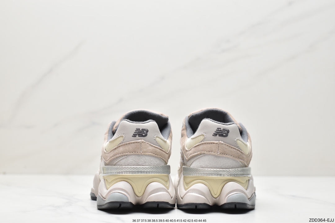 New Balance 9060 ”Sea Salt” series retro versatile dad style running shoes ”Sea Salt Light Gray” U9060MAC