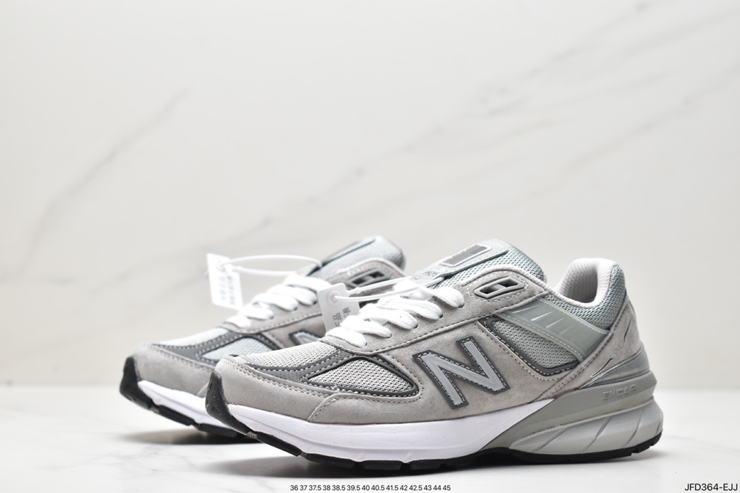 New Balance M990V5 generation series American-made retro sports running shoes M990GL5