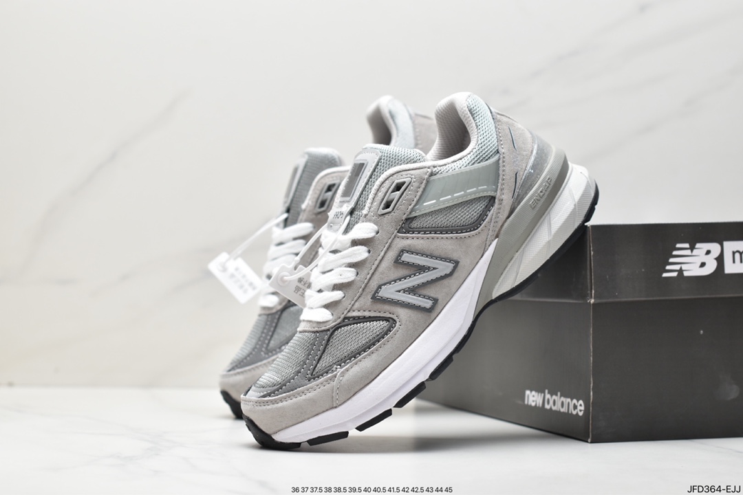 New Balance M990V5 generation series American-made retro sports running shoes M990GL5