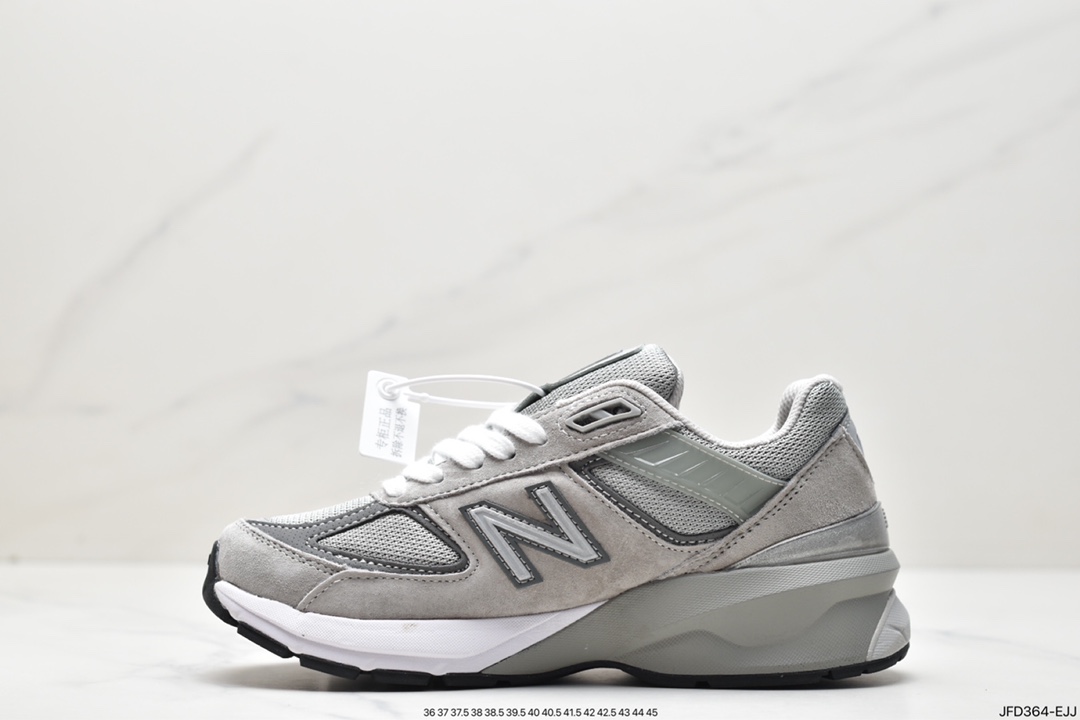 New Balance M990V5 generation series American-made retro sports running shoes M990GL5