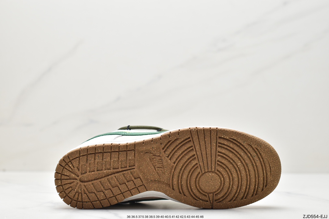 绑绳Off-White解构风定制，耐克Nike SB Dunk Low”Milk White/Pink/Smile”扣篮系列低帮DO9457-100