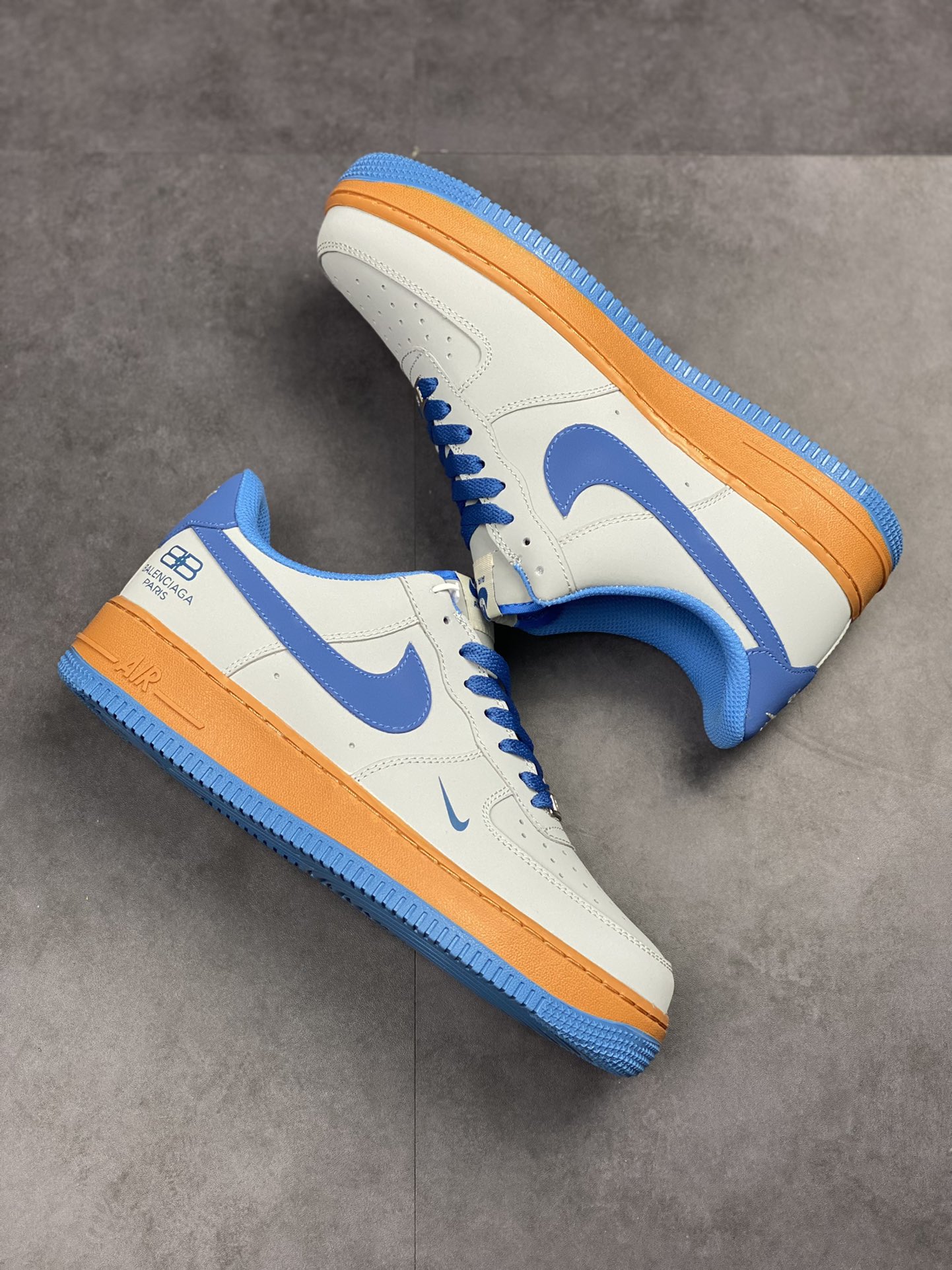 Nike Air Force 1 Low 07 巴黎世家联名-深空灰蓝315122-012