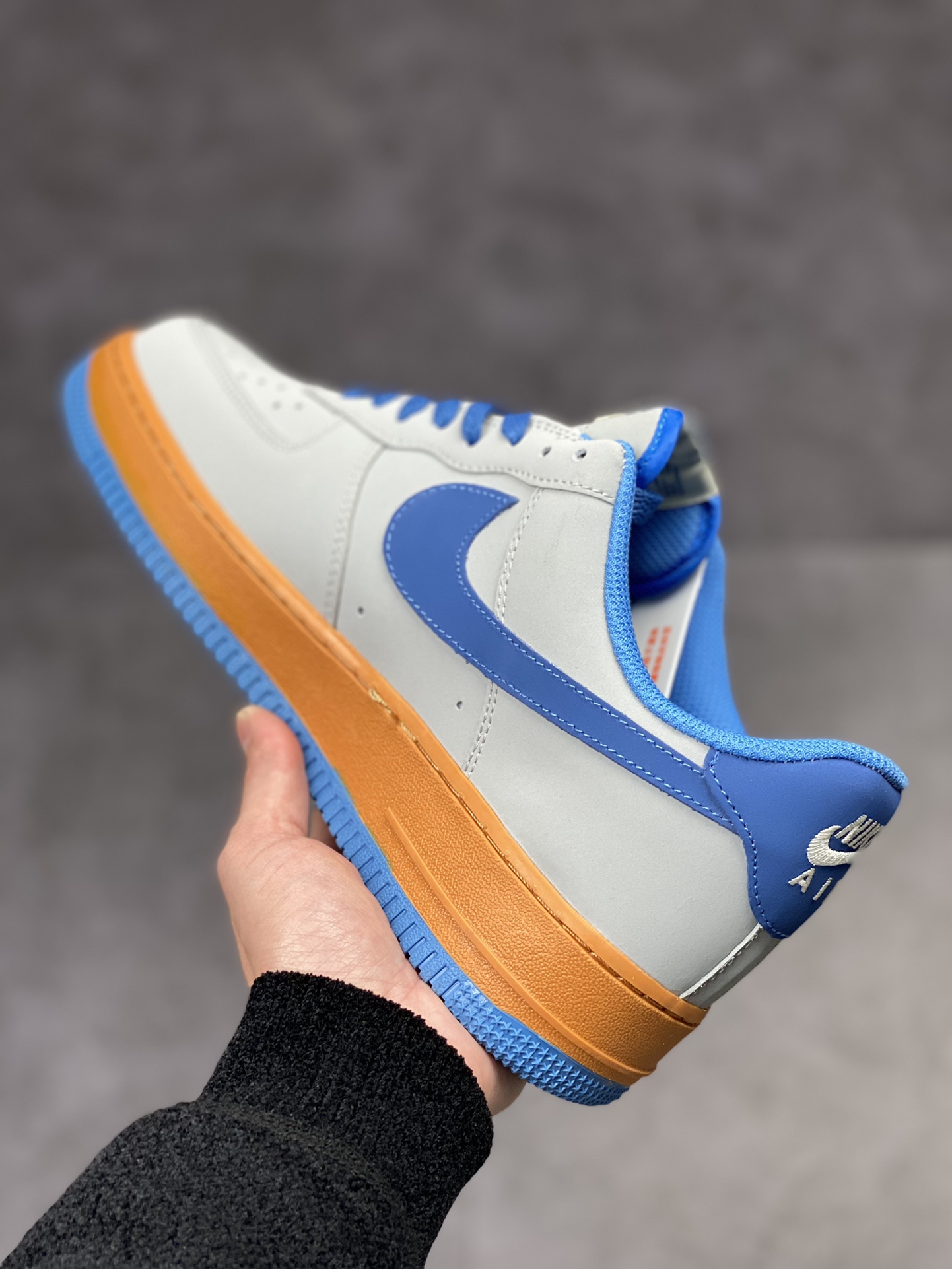 Nike Air Force 1 Low 07 巴黎世家联名-深空灰蓝315122-012