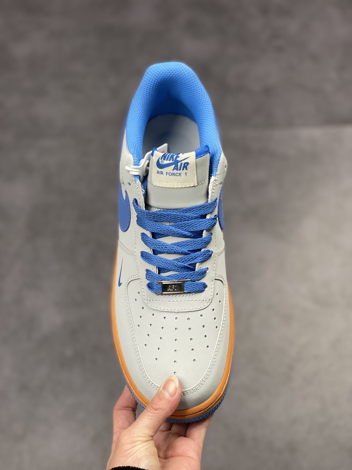 Nike Air Force 1 Low 07 巴黎世家联名-深空灰蓝315122-012