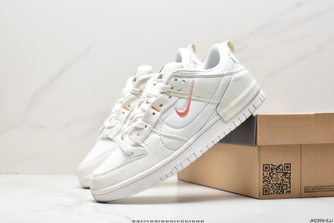 Nike Dunk Low 可回收材料 黑白 DV4024-002