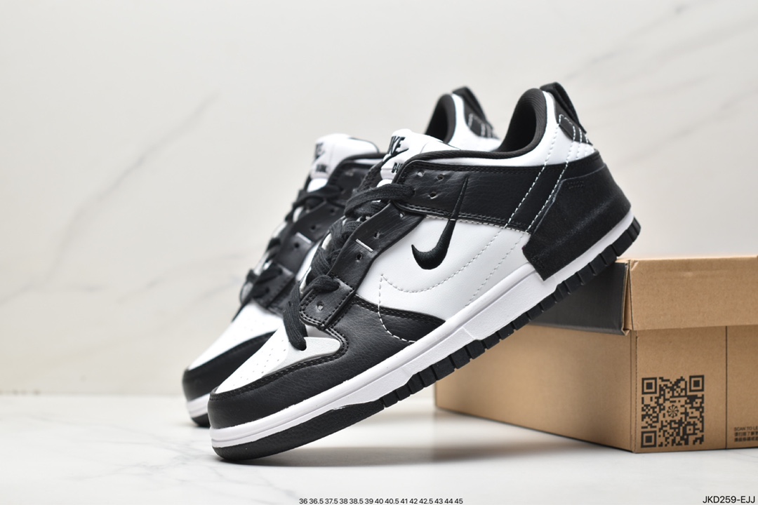 Nike Dunk Low 可回收材料 黑白 DV4024-002