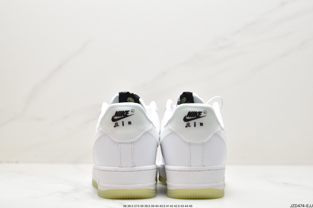 耐克 Nike Air Force 1 Low “Have A Nike Day”笑脸夜光空军一号低帮休闲板鞋CT3228-100