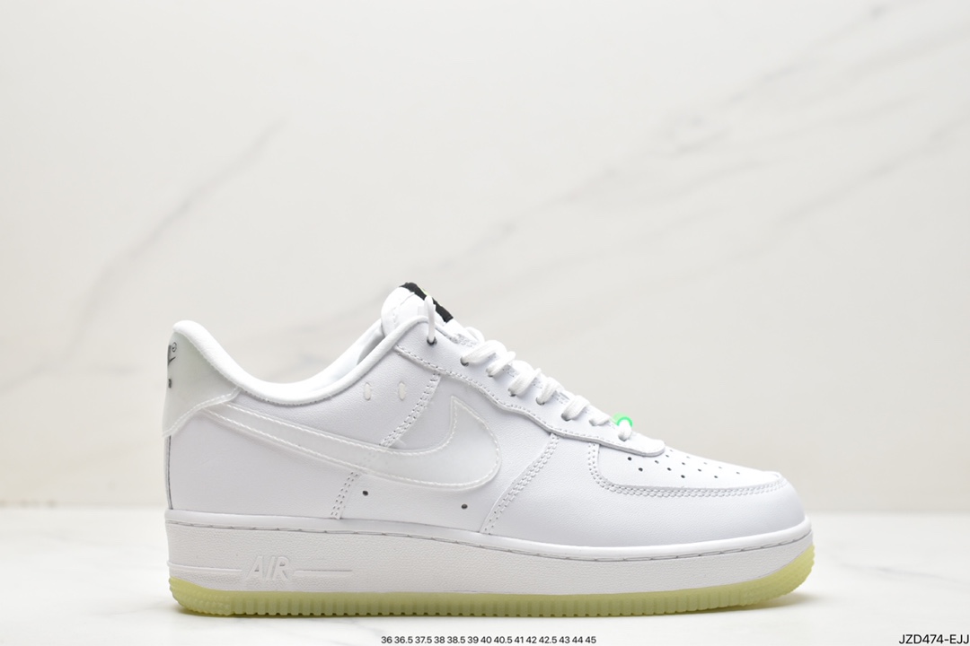 耐克 Nike Air Force 1 Low “Have A Nike Day”笑脸夜光空军一号低帮休闲板鞋CT3228-100