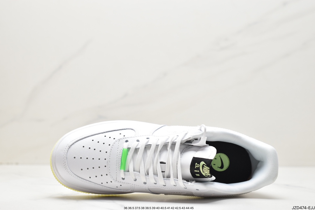 耐克 Nike Air Force 1 Low “Have A Nike Day”笑脸夜光空军一号低帮休闲板鞋CT3228-100