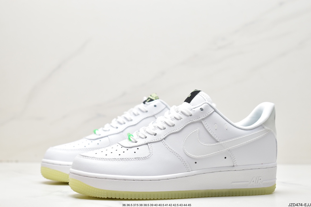 耐克 Nike Air Force 1 Low “Have A Nike Day”笑脸夜光空军一号低帮休闲板鞋CT3228-100