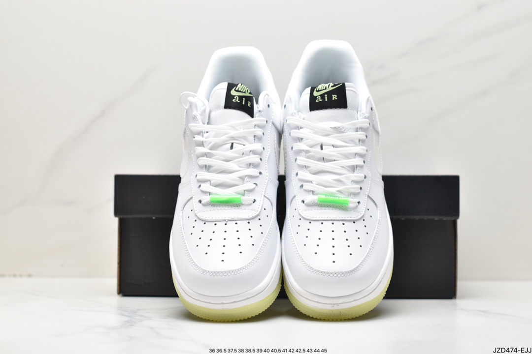 耐克 Nike Air Force 1 Low “Have A Nike Day”笑脸夜光空军一号低帮休闲板鞋CT3228-100