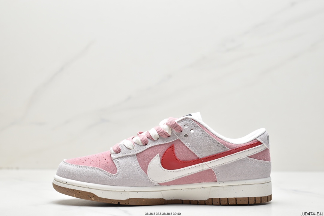 耐克Nike SB Dunk Low Pro 复古低帮 头层皮 休闲运动滑板板鞋DD9457-100
