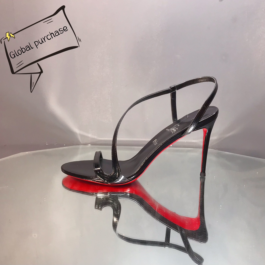 NO:574033,High-end customized spring and summer sandals classic series!  H10Cm, size 34-42. , Genuine leather outsole, custom-made, non-refundable, -047 black cowhide, black sheepskin official website synchronized standard European size Reference:-047 Colorl: black Material: patent Lining: goat leather Heel heigh: 10Cm Sole: leather sole Size: EUR 34-42 (US 4-11):,, christian  louboutin,sandals,cowhide,sheepskin,Leather soles19860909高端订制 春夏凉鞋精典款系列！ H10Cm,尺码34-42码. ,真皮大底,订制不退不换,－047黑牛皮,黑羊皮官网同步 标准欧码 Reference:-047 Colorl:black Material:patent Lining:goat leather Heel heigh:10Cm Sole:leather sole Size:EUR 34－42（US 4一11) :,,christian louboutin,sandals,cowhide,sheepskin,Leather soles,Women's Shoes