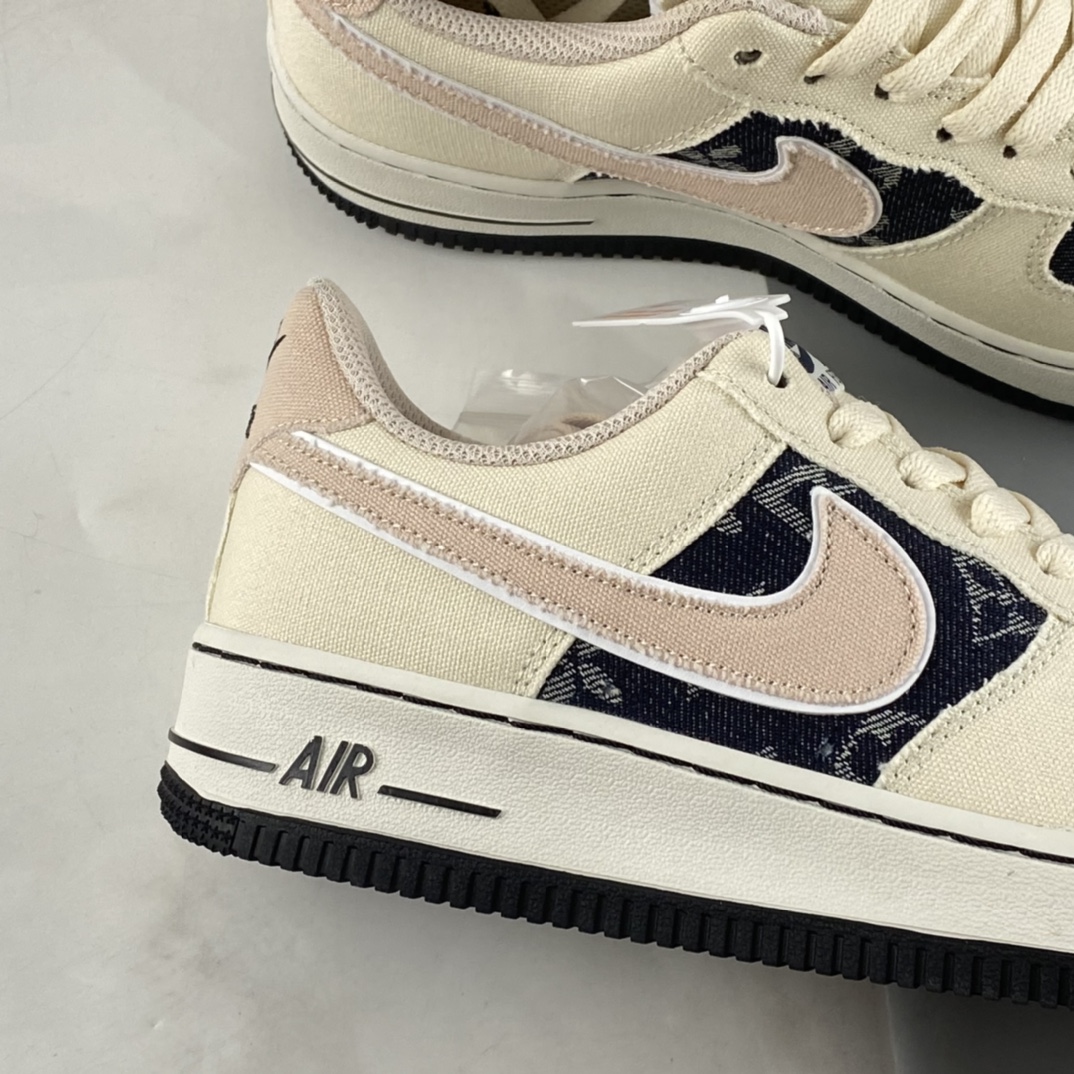Nike Air Force 1'07 Low 印花拼接 空军一号帆布低帮休闲板鞋 315122-667