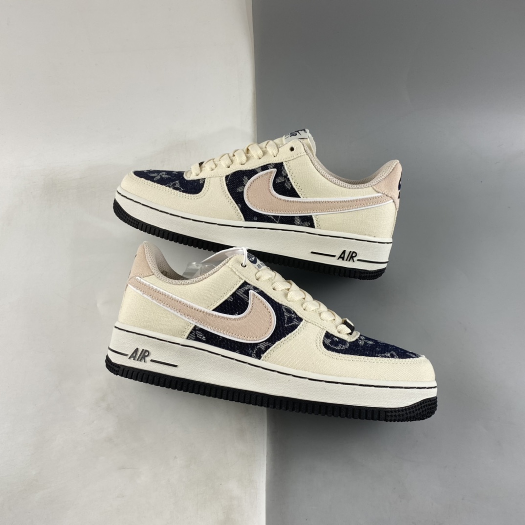Nike Air Force 1’07 Low 印花拼接 空军一号帆布低帮休闲板鞋 315122-667