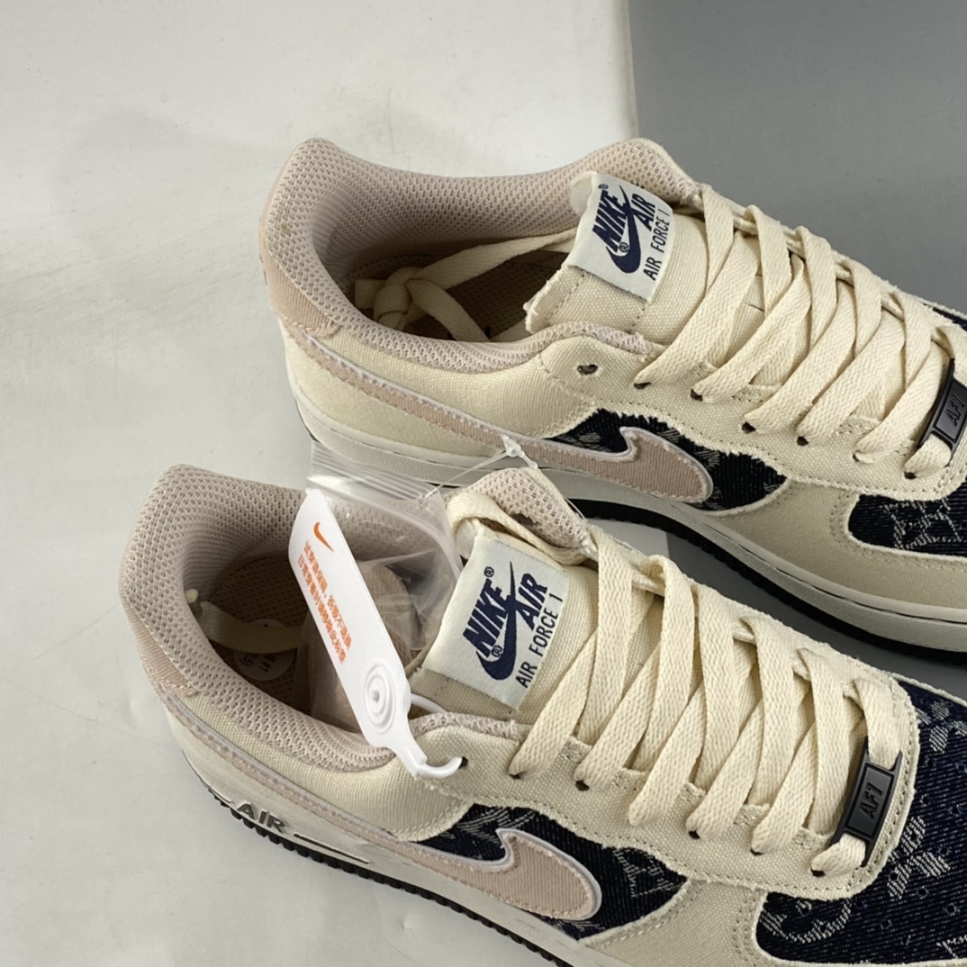 Nike Air Force 1'07 Low 印花拼接 空军一号帆布低帮休闲板鞋 315122-667